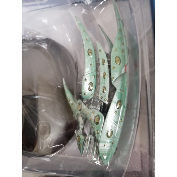 Eaglemoss Star Trek Starships Romulan Drone Die Cast Metal Ship #39 w Magazine - Picture 2 of 2